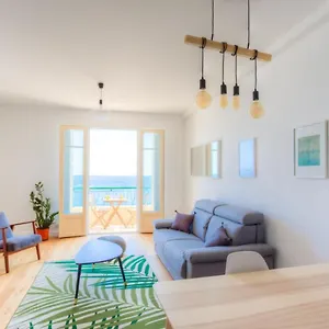  Apartment Sunny Private With Sea View Near The Beach